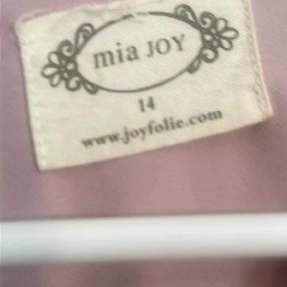 Joyfolie Pink Flutter Sleeve Tiered Sundress - Picture 2 of 3